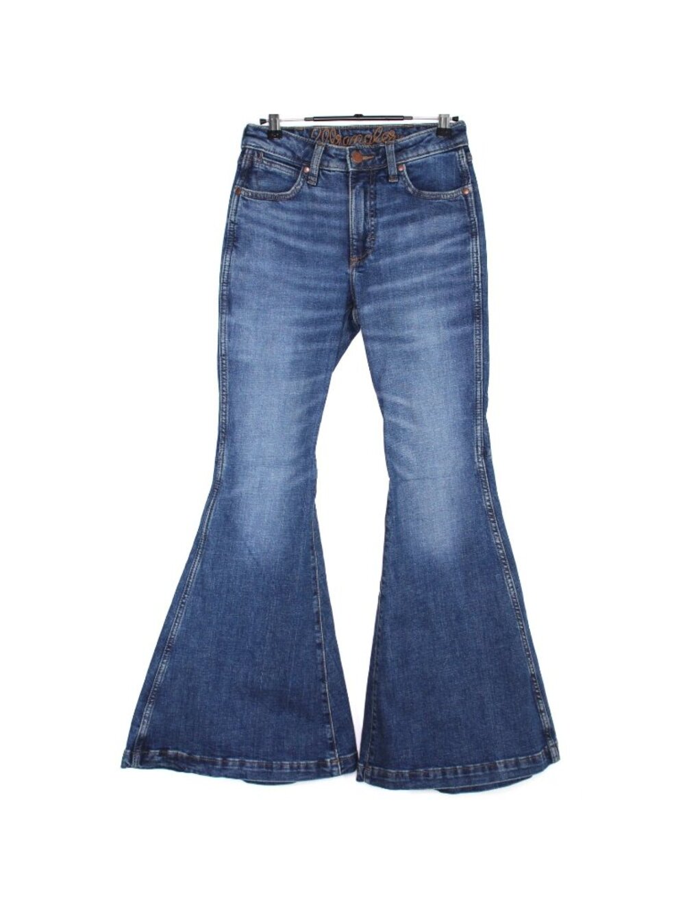 Wrangler Womens 26 x 32 High Rise Flare Jeans O983